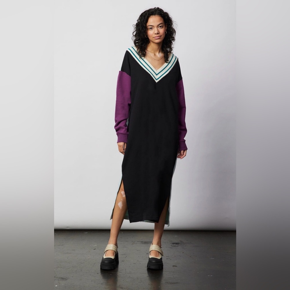 Damson Madder Colorblock Sweater dress size XL